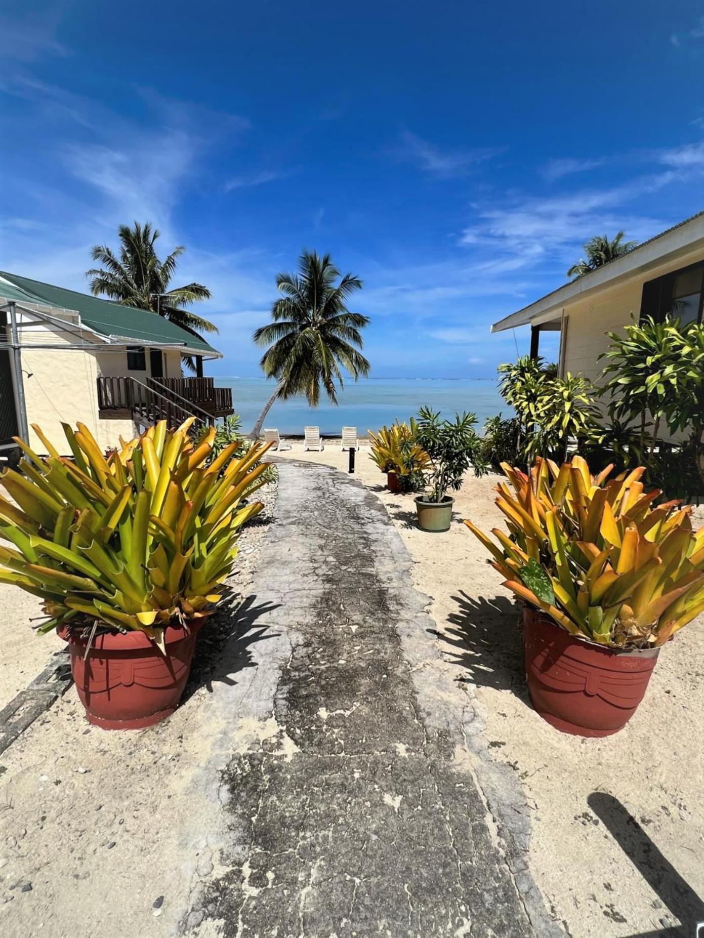Hotel Rinos Beach Bungalow Amuri Exterior foto